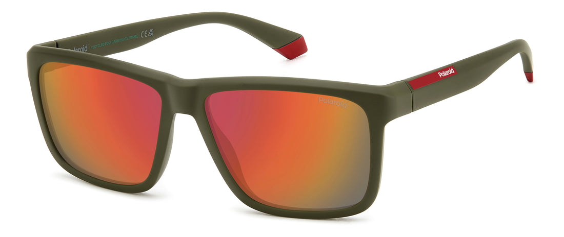 Translation missing: es.seo.product.type.gafas-de-sol polaroid pld 2164/s tbo oz verde rectangular masculino talla 58mm - Translation missing: es.seo.product.alt.imagen-principal