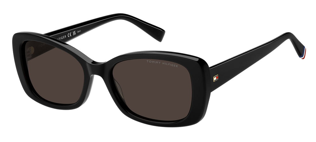Translation missing: es.seo.product.type.gafas-de-sol tommy hilfiger th 2225/s 807 ir negro rectangular femenino talla 54mm - Translation missing: es.seo.product.alt.imagen-principal