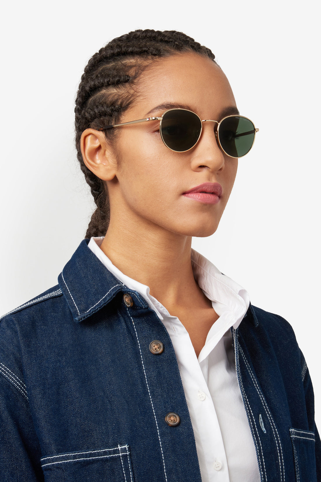 Translation missing: es.seo.product.type.gafas-de-sol tommy hilfiger th 2217/s j5g qt dorado pantos unisex talla 50mm - Translation missing: es.seo.product.alt.imagen-secundaria