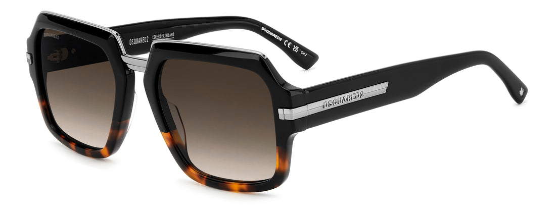 Translation missing: es.seo.product.type.gafas-de-sol dsquared2 d2 0159/s wr7 ha negro square masculino talla 55mm - Translation missing: es.seo.product.alt.imagen-principal
