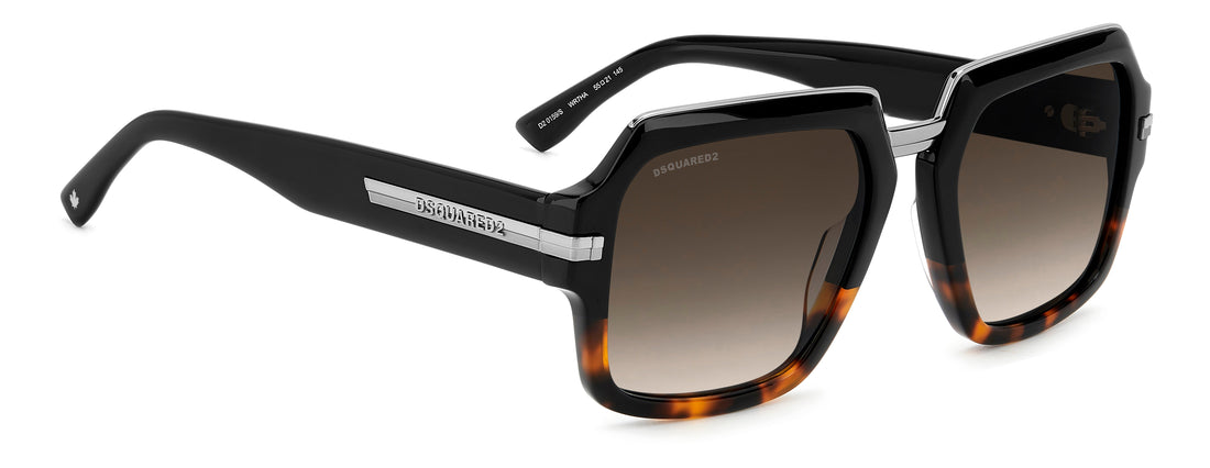 Translation missing: es.seo.product.type.gafas-de-sol dsquared2 d2 0159/s wr7 ha negro square masculino talla 55mm - Translation missing: es.seo.product.alt.imagen-secundaria
