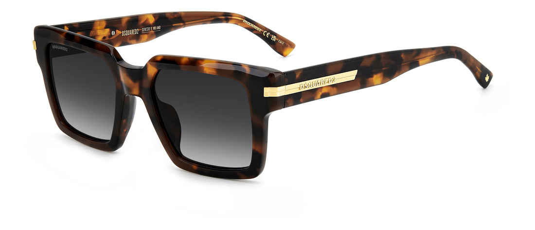 Translation missing: es.seo.product.type.gafas-de-sol dsquared2 d2 0161/g/s 086 9o havana rectangular masculino talla 52mm - Translation missing: es.seo.product.alt.imagen-principal