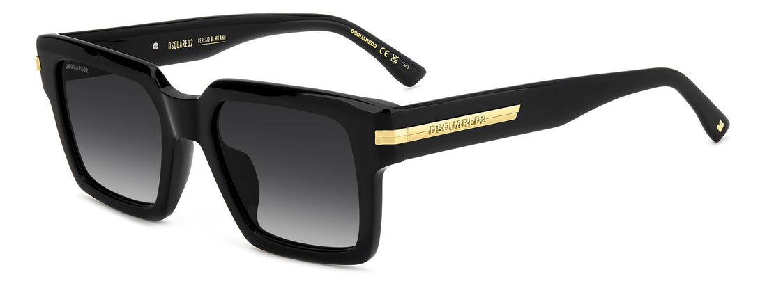 Translation missing: es.seo.product.type.gafas-de-sol dsquared2 d2 0161/g/s 807 9o negro rectangular masculino talla 52mm - Translation missing: es.seo.product.alt.imagen-principal