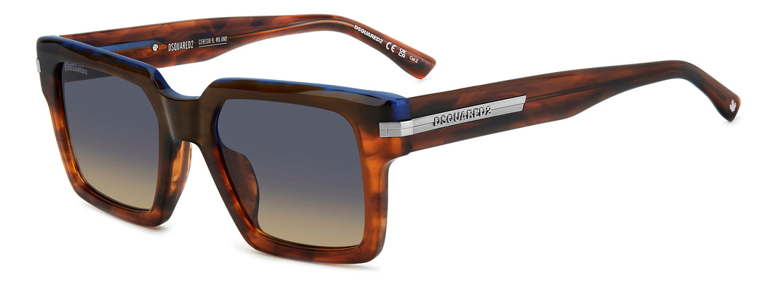 Translation missing: es.seo.product.type.gafas-de-sol dsquared2 d2 0161/g/s ex4 ie marron rectangular masculino talla 52mm - Translation missing: es.seo.product.alt.imagen-principal