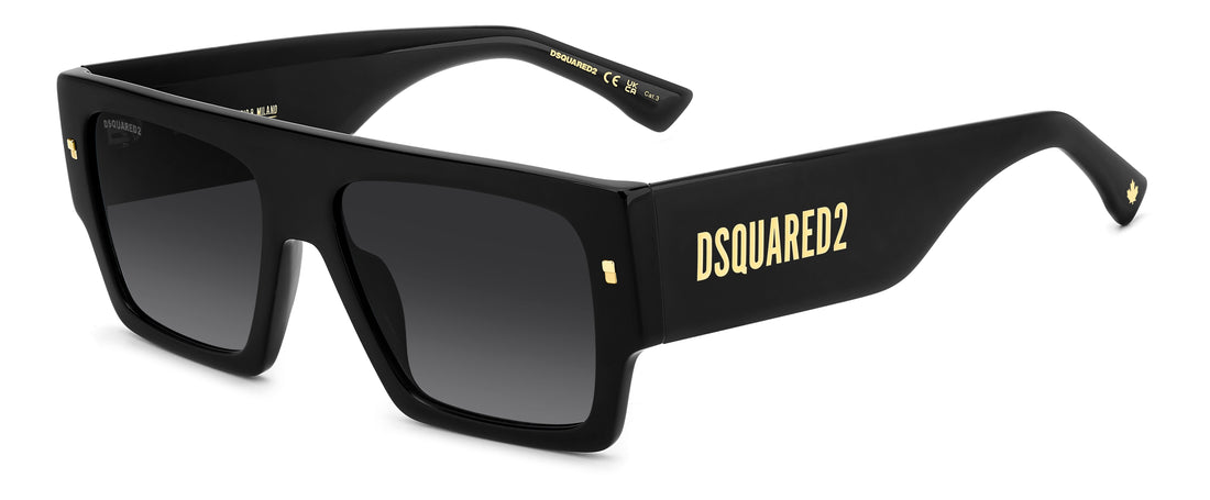 Translation missing: es.seo.product.type.gafas-de-sol dsquared2 d2 0165/s 807 9o negro rectangular masculino talla 57mm - Translation missing: es.seo.product.alt.imagen-principal