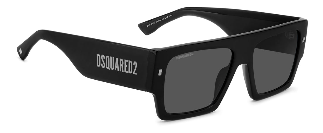 Translation missing: es.seo.product.type.gafas-de-sol dsquared2 d2 0165/s 807 ir negro rectangular masculino talla 57mm - Translation missing: es.seo.product.alt.imagen-secundaria