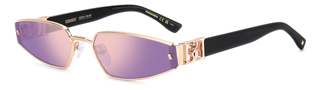 Translation missing: es.seo.product.type.gafas-de-sol dsquared2 d2 0168/s ddb sz dorado cat eye femenino talla 61mm - Translation missing: es.seo.product.alt.imagen-principal