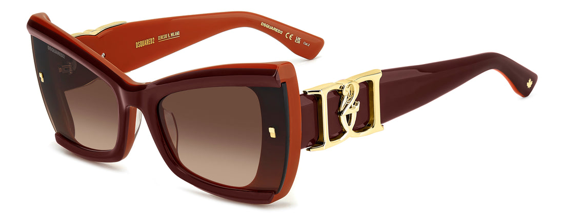 Translation missing: es.seo.product.type.gafas-de-sol dsquared2 d2 0170/s 12j ha marron butterfly femenino talla 63mm - Translation missing: es.seo.product.alt.imagen-principal