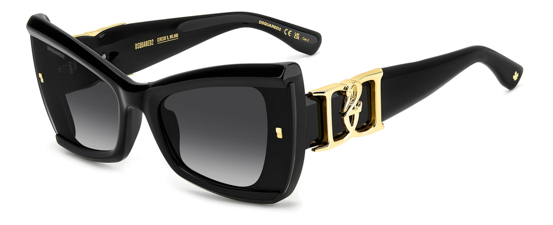 Translation missing: es.seo.product.type.gafas-de-sol dsquared2 d2 0170/s 807 9o negro butterfly femenino talla 63mm - Translation missing: es.seo.product.alt.imagen-principal