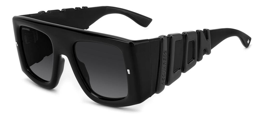 Translation missing: es.seo.product.type.gafas-de-sol dsquared2 icon 0024/s 807 9o negro rectangular masculino talla 54mm - Translation missing: es.seo.product.alt.imagen-principal