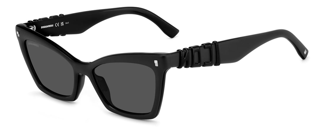 Translation missing: es.seo.product.type.gafas-de-sol dsquared2 icon 0026/s 003 ir negro butterfly femenino talla 55mm - Translation missing: es.seo.product.alt.imagen-principal