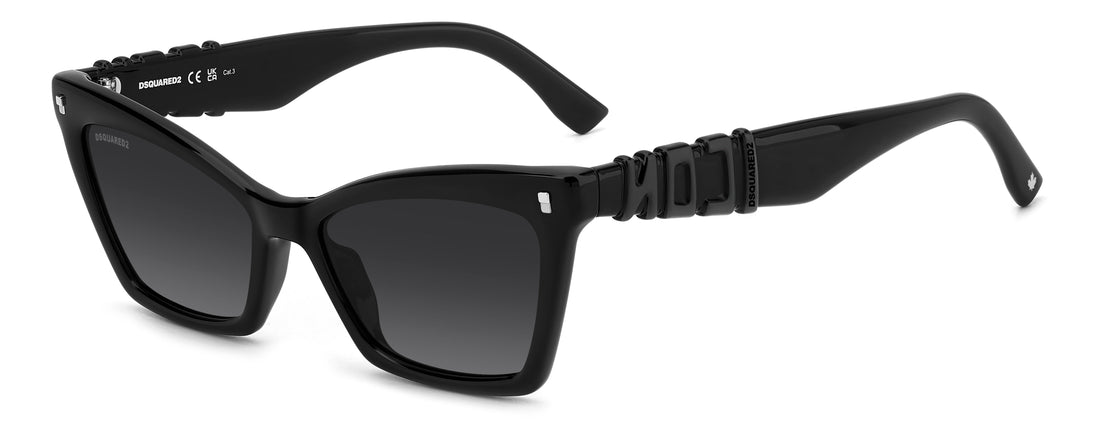 Translation missing: es.seo.product.type.gafas-de-sol dsquared2 icon 0026/s 807 9o negro butterfly femenino talla 55mm - Translation missing: es.seo.product.alt.imagen-principal