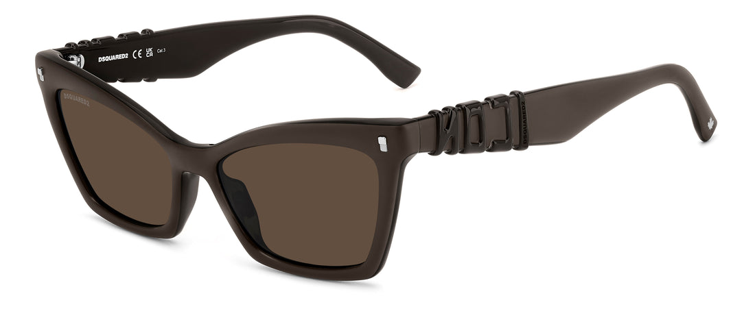 Translation missing: es.seo.product.type.gafas-de-sol dsquared2 icon 0026/s yz4 70 marron butterfly femenino talla 55mm - Translation missing: es.seo.product.alt.imagen-principal