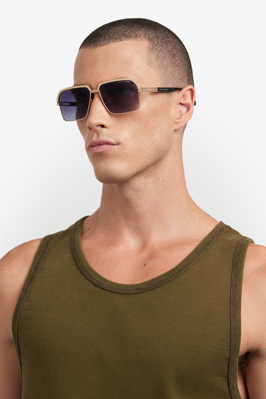 Translation missing: es.seo.product.type.gafas-de-sol marc jacobs marc 839/s rhl 9o negro rectangular masculino talla 59mm - Translation missing: es.seo.product.alt.imagen-secundaria