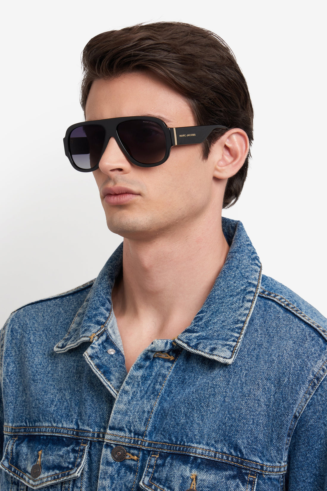 Translation missing: es.seo.product.type.gafas-de-sol marc jacobs marc 843/s 807 9o negro pilot masculino talla 59mm - Translation missing: es.seo.product.alt.imagen-secundaria