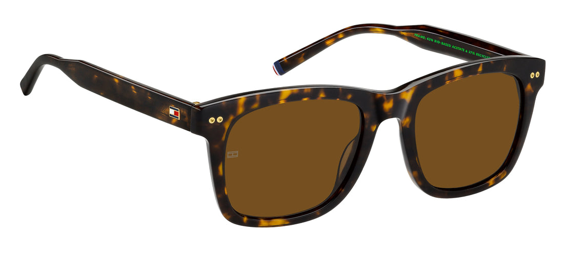Translation missing: es.seo.product.type.gafas-de-sol tommy hilfiger th 2184/s 086 70 havana rectangular masculino talla 52mm - Translation missing: es.seo.product.alt.imagen-secundaria