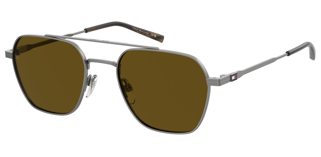 Translation missing: es.seo.product.type.gafas-de-sol tommy hilfiger th 2192/s r80 70 plateado rectangular masculino talla 55mm - Translation missing: es.seo.product.alt.imagen-principal