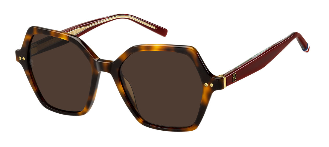 Translation missing: es.seo.product.type.gafas-de-sol tommy hilfiger th 2213/s 05l 70 havana butterfly femenino talla 52mm - Translation missing: es.seo.product.alt.imagen-principal