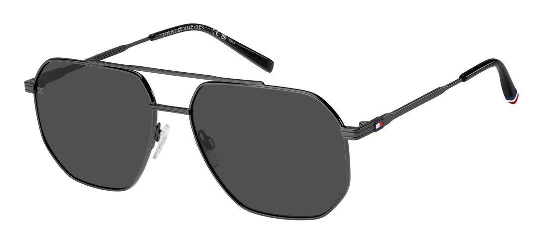 Translation missing: es.seo.product.type.gafas-de-sol tommy hilfiger th 2191/s kj1 ir plateado rectangular masculino talla 60mm - Translation missing: es.seo.product.alt.imagen-principal