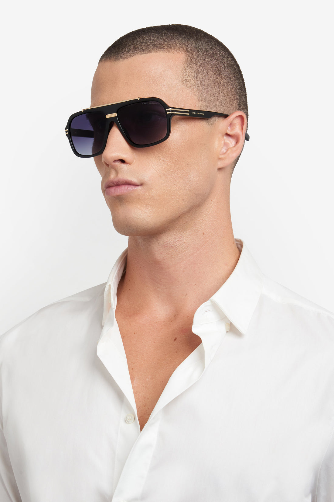 Translation missing: es.seo.product.type.gafas-de-sol marc jacobs marc 840/s 2m2 9o negro rectangular masculino talla 60mm - Translation missing: es.seo.product.alt.imagen-secundaria