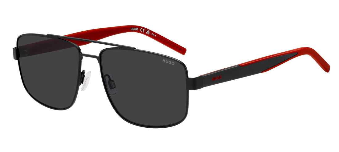 Translation missing: es.seo.product.type.gafas-de-sol hugo hg 1338/s 003 ir negro rectangular masculino talla 59mm - Translation missing: es.seo.product.alt.imagen-principal