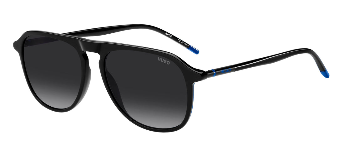 Translation missing: es.seo.product.type.gafas-de-sol hugo hg 1345/s 807 9o negro rectangular masculino talla 55mm - Translation missing: es.seo.product.alt.imagen-principal