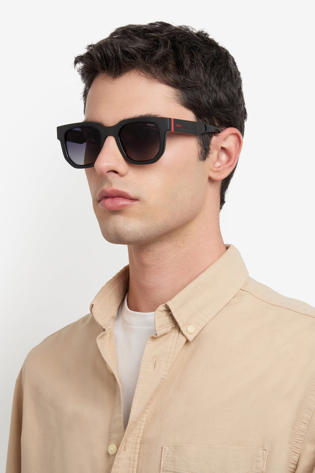 Translation missing: es.seo.product.type.gafas-de-sol hugo hg 1358/s 807 9o negro rectangular masculino talla 50mm - Translation missing: es.seo.product.alt.imagen-secundaria