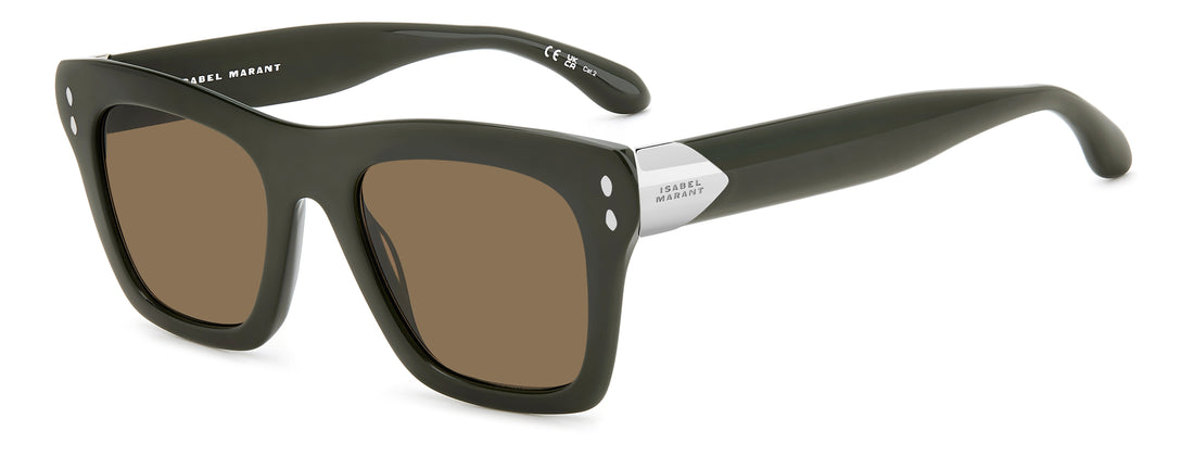 Translation missing: es.seo.product.type.gafas-de-sol isabel marant im 0214/s 1ed 70 verde rectangular femenino talla 51mm - Translation missing: es.seo.product.alt.imagen-principal
