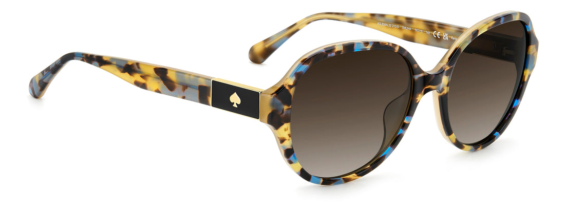 Translation missing: es.seo.product.type.gafas-de-sol kate spade ks emalie 2/g/s 5mu ha havana oval femenino talla 56mm - Translation missing: es.seo.product.alt.imagen-secundaria