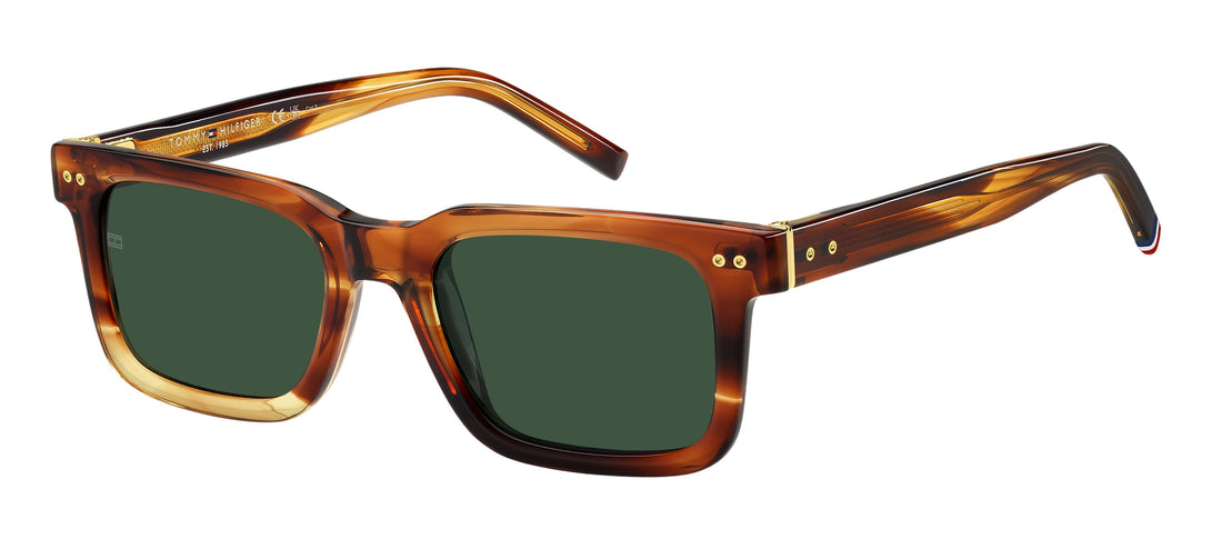 Translation missing: es.seo.product.type.gafas-de-sol tommy hilfiger th 85/s ex4 qt marron rectangular masculino talla 52mm - Translation missing: es.seo.product.alt.imagen-principal