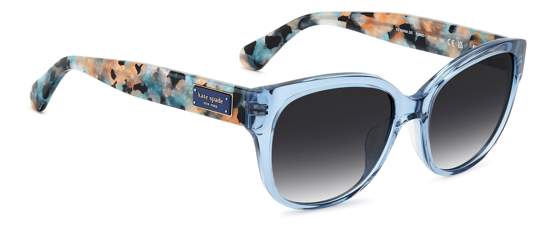 Translation missing: es.seo.product.type.gafas-de-sol kate spade ks ninna 2/s pjp 9o azul round femenino talla 55mm - Translation missing: es.seo.product.alt.imagen-secundaria