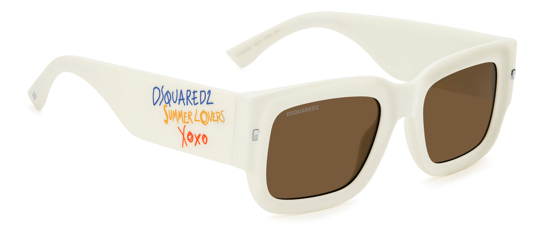 Translation missing: es.seo.product.type.gafas-de-sol dsquared2 d2 0089/s/se szj 70 beige rectangular masculino talla 52mm - Translation missing: es.seo.product.alt.imagen-secundaria