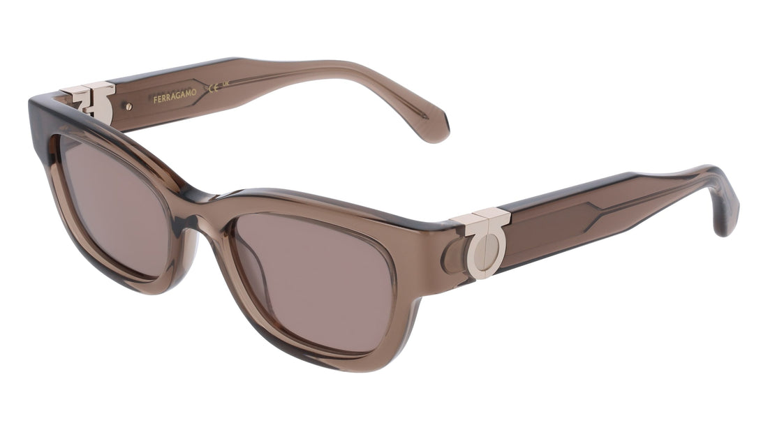Translation missing: es.seo.product.type.gafas-de-sol ferragamo sf2067s 232 marron rectangular femenino talla 52mm - Translation missing: es.seo.product.alt.imagen-principal