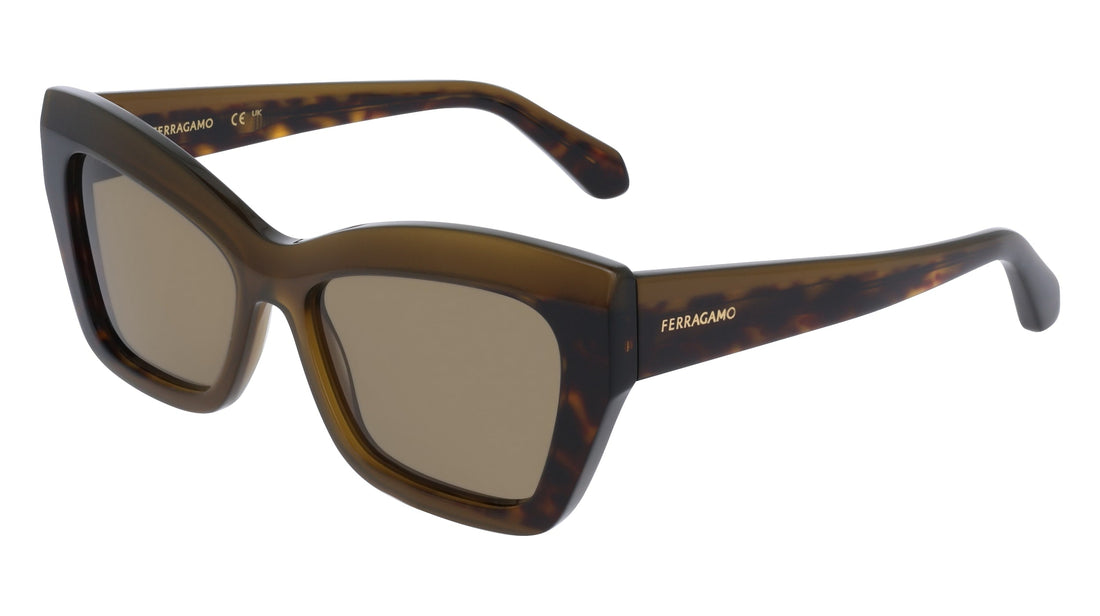 Translation missing: es.seo.product.type.gafas-de-sol ferragamo sf2065s 338 verde butterfly femenino talla 54mm - Translation missing: es.seo.product.alt.imagen-principal