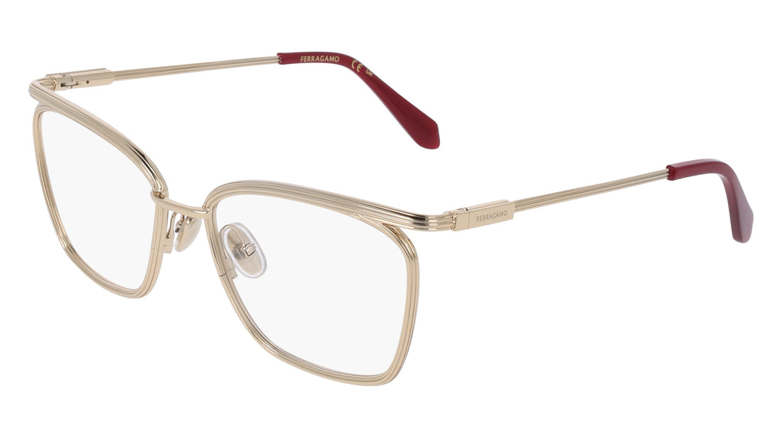 Translation missing: es.seo.product.type.gafas-graduadas ferragamo sf2235 710 dorado rectangular femenino talla 55mm - Translation missing: es.seo.product.alt.imagen-secundaria