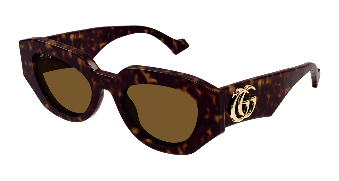 Translation missing: es.seo.product.type.gafas-de-sol gucci gg1421s 002 havana rectangular femenino talla 51mm - Translation missing: es.seo.product.alt.imagen-principal