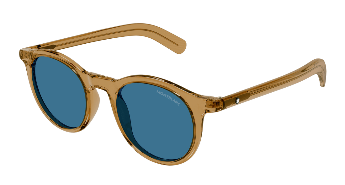 Translation missing: es.seo.product.type.gafas-de-sol montblanc mb0353s 005 marron round/oval/panthos masculino talla 49mm - Translation missing: es.seo.product.alt.imagen-principal