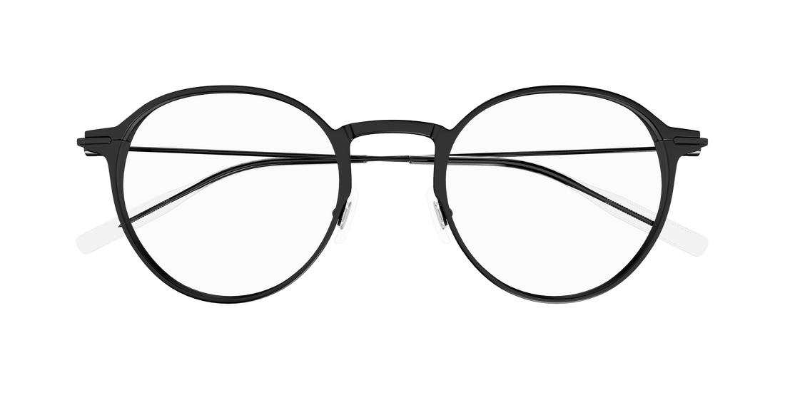 Translation missing: es.seo.product.type.gafas-graduadas montblanc mb0357o 002 negro round/oval/panthos masculino talla 49mm - Translation missing: es.seo.product.alt.imagen-secundaria