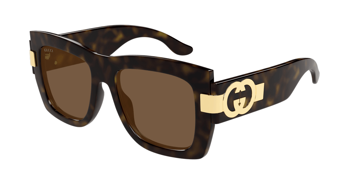 Translation missing: es.seo.product.type.gafas-de-sol gucci gg1688s 002 havana rectangular / squared femenino talla 54mm - Translation missing: es.seo.product.alt.imagen-principal