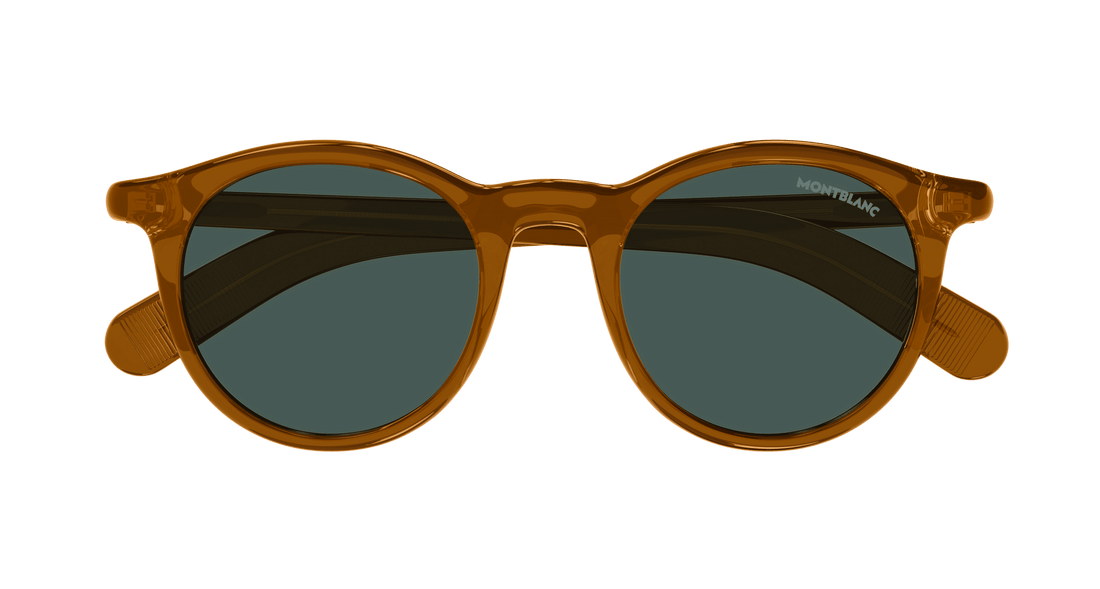Translation missing: es.seo.product.type.gafas-de-sol montblanc mb0353s 002 marron round/oval/panthos masculino talla 49mm - Translation missing: es.seo.product.alt.imagen-secundaria