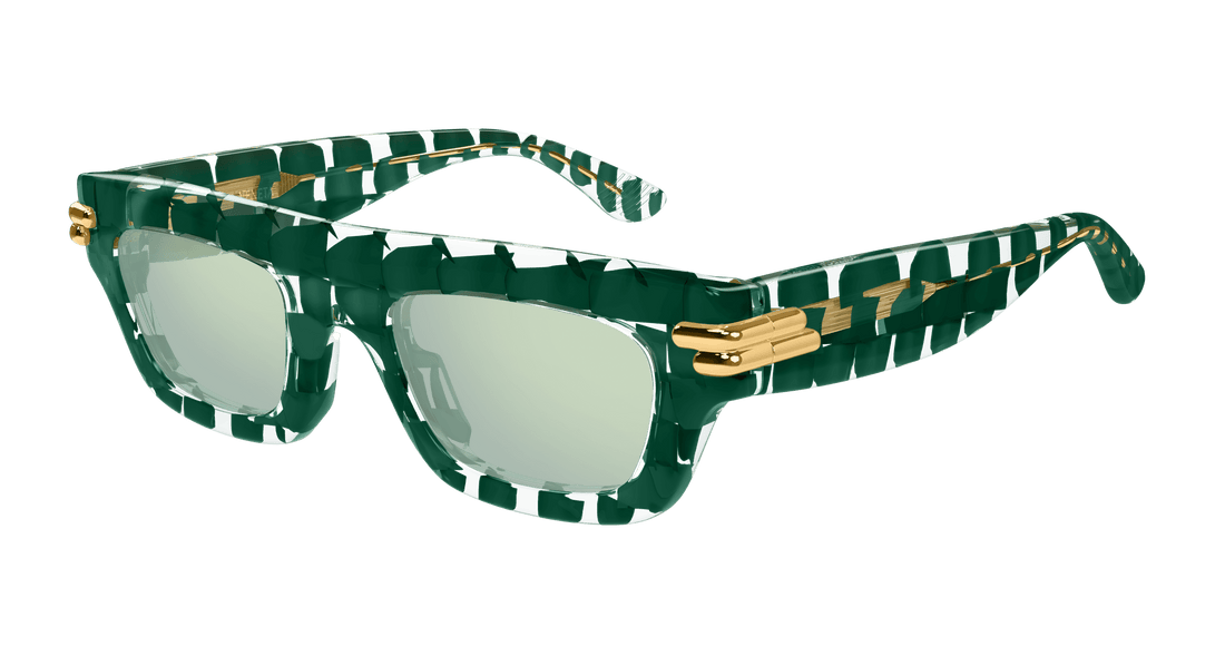 Translation missing: es.seo.product.type.gafas-de-sol bottega veneta bv1321s 003 verde rectangular / squared unisex talla 50mm - Translation missing: es.seo.product.alt.imagen-principal