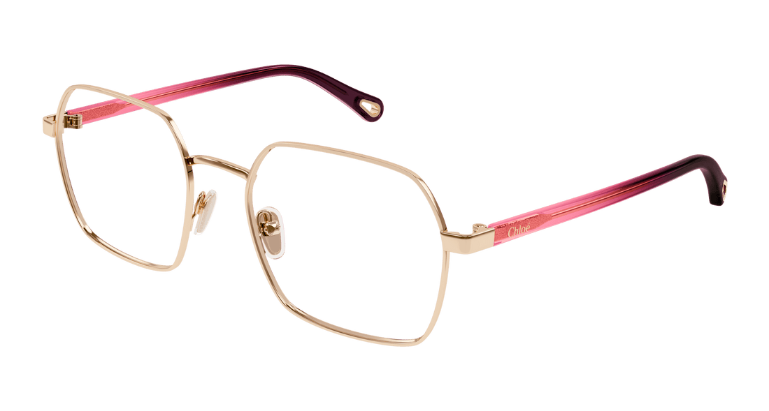 Translation missing: es.seo.product.type.gafas-graduadas chloé ch0268o 005 dorado rectangular / squared femenino talla 54mm - Translation missing: es.seo.product.alt.imagen-principal