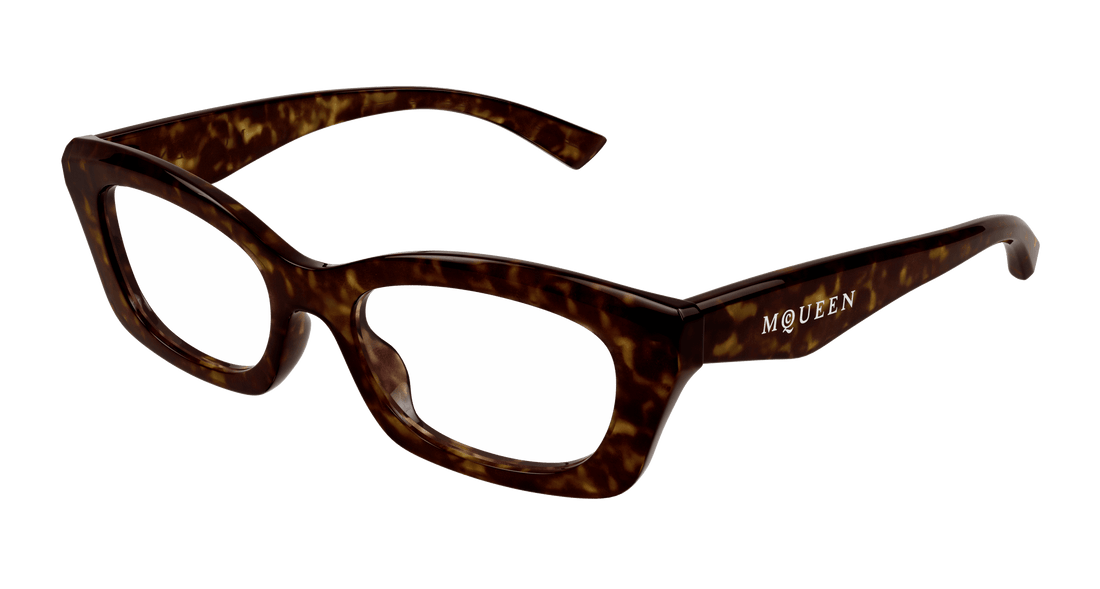 Translation missing: es.seo.product.type.gafas-graduadas alexander mcqueen am0474o 002 havana rectangular / squared femenino talla 52mm - Translation missing: es.seo.product.alt.imagen-principal