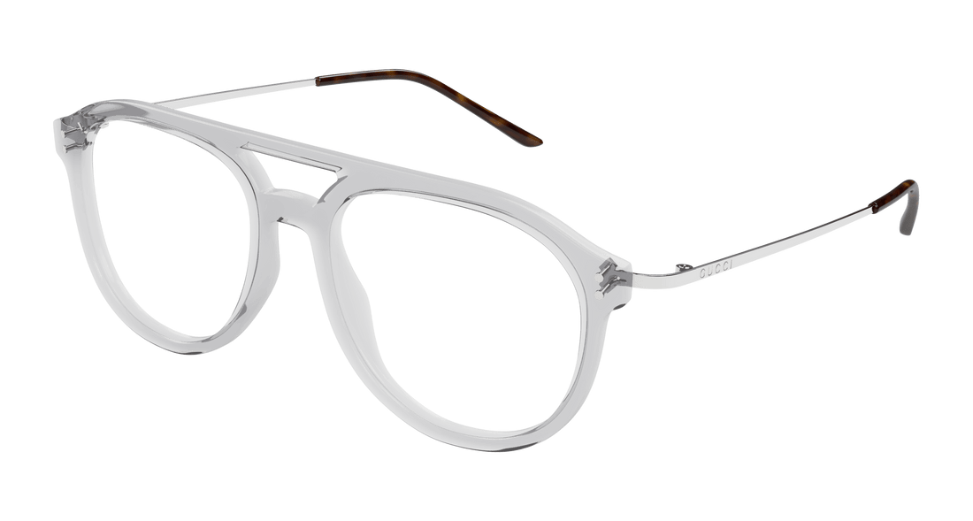 Translation missing: es.seo.product.type.gafas-graduadas gucci gg1708o 003 gris pilot/navigator masculino talla 53mm - Translation missing: es.seo.product.alt.imagen-principal