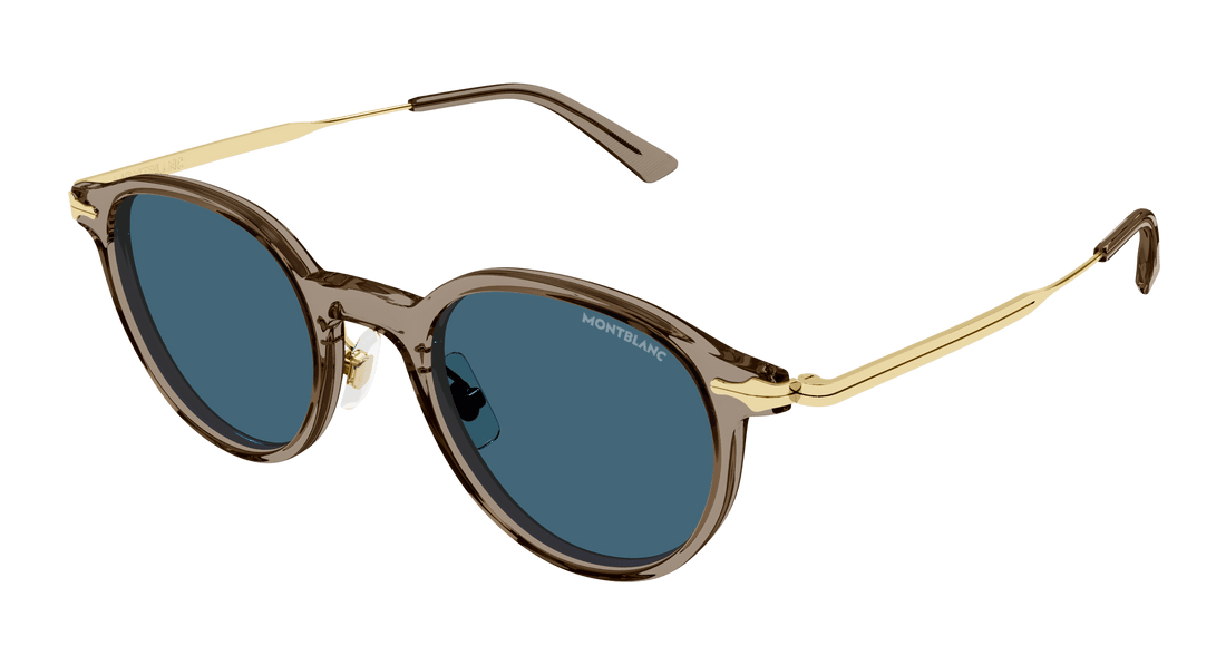 Translation missing: es.seo.product.type.gafas-de-sol montblanc mb0362s 005 marron round/oval/panthos masculino talla 49mm - Translation missing: es.seo.product.alt.imagen-principal