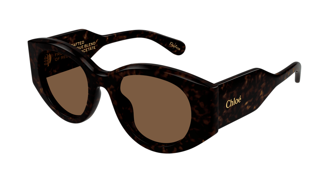 Translation missing: es.seo.product.type.gafas-de-sol chloé ch0251s 002 havana round/oval/panthos femenino talla 51mm - Translation missing: es.seo.product.alt.imagen-principal