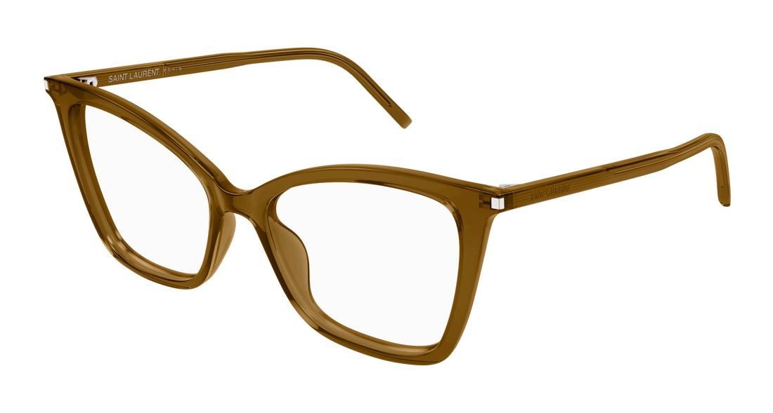 Translation missing: es.seo.product.type.gafas-graduadas saint laurent sl 386 009 marron cat eye femenino talla 53mm - Translation missing: es.seo.product.alt.imagen-principal