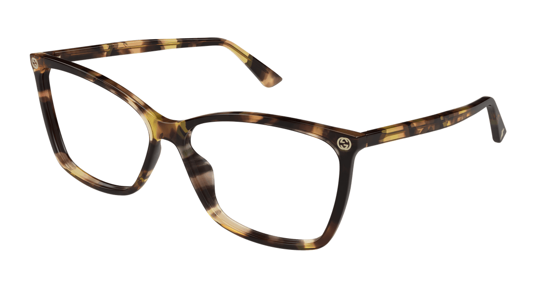 Translation missing: es.seo.product.type.gafas-graduadas gucci gg0025o 016 havana cat eye femenino talla 58mm - Translation missing: es.seo.product.alt.imagen-principal