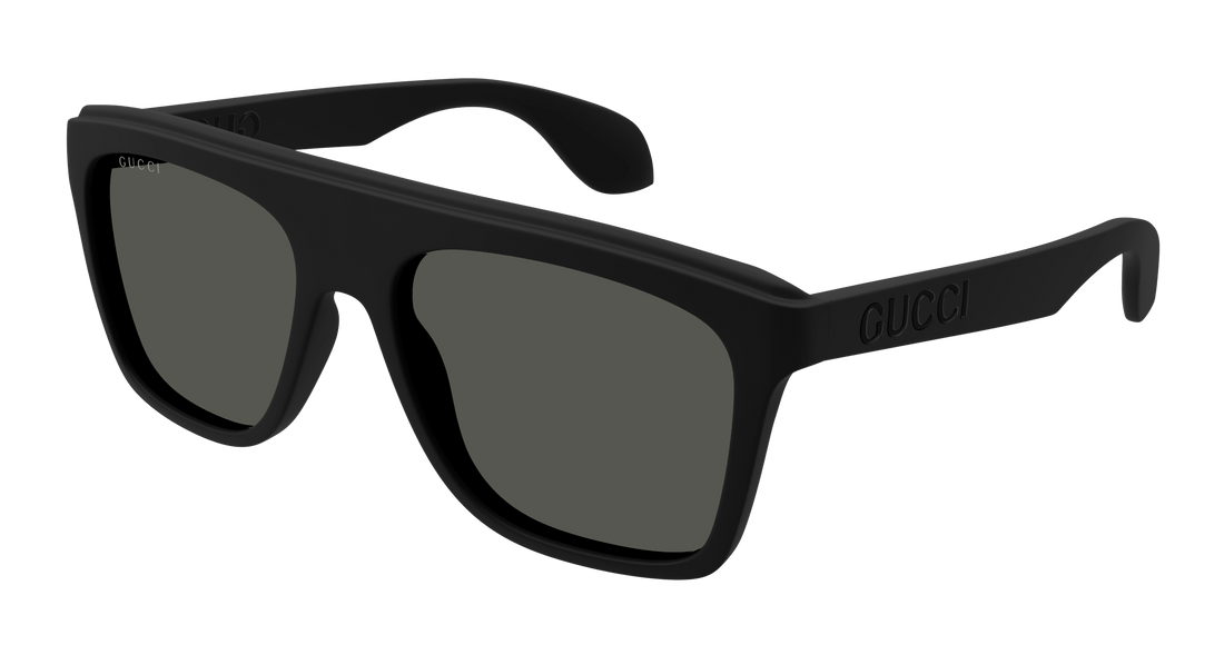Translation missing: es.seo.product.type.gafas-de-sol gucci gg1570s 001 negro rectangular masculino talla 57mm - Translation missing: es.seo.product.alt.imagen-principal