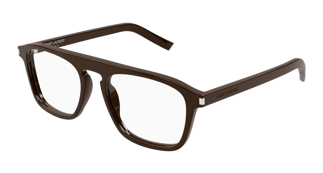 Translation missing: es.seo.product.type.gafas-graduadas saint laurent sl 157 009 marron rectangular / squared masculino talla 52mm - Translation missing: es.seo.product.alt.imagen-principal